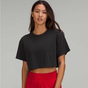 lululemon all yours crop tee